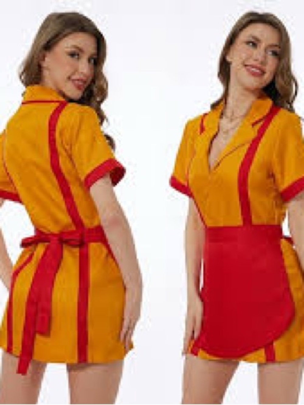 ♥️5/$25♥️Costume 'Two Broke Girls' Halloween